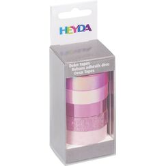 HEYDA Effect Mix Basic Dekorative Bänder 5 m Rose