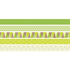 HEYDA 203584568 Dekorative Bänder 3 m Grün