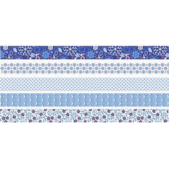 HEYDA 20-35 845 86 Dekorative Bänder 3 m Blau