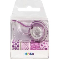 HEYDA Deko Tape Dekorative Bänder 3 m Pink