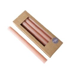 Boltze 2048490 Wachskerze Rund Rose 4 Stück(e)