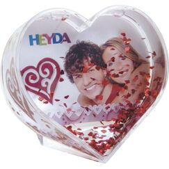 HEYDA 20-48 884 03 Spezifisches Weihnachtsornament Acryl Transparent, Weiß 10 Stück(e)