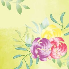 Duni Soft Tropics Papier Gelb 60 Stück(e)