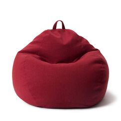 Lumaland 20735 Sitzsack Rot Drinnen Oval