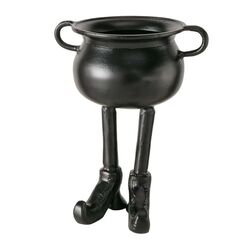 Boltze 2086148 Dekorative Schüssel Schwarz Metall