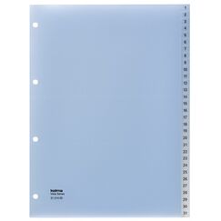 Kolma 21.314.00 Tab-Register Konventioneller Dateiordner Transparent