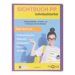 Pagna 21013-12 Sammelmappe Polypropylen (PP) Lila A4