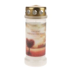 Opiflor 210233 Wachskerze Zylinder Weiß 1 Stück(e)