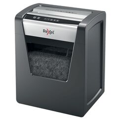 Rexel Momentum X415 Aktenvernichter Partikelschnitt-Zerkleinerung Schwarz, Grau