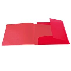 HERMA 19504 Sammelmappe Polypropylen (PP) Rot, Durchscheinend A4
