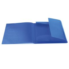 HERMA 19507 Sammelmappe Polypropylen (PP) Blau, Durchscheinend A4