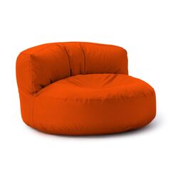 Lumaland Sitzsack-Sofa Orange Drinnen Stuhl