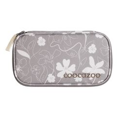 Coocazoo 211738 Etui Weiches Federmäppchen Grau, Weiß