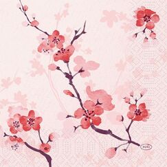 Duni 212475 Papierserviette Seidenpapier Mehrfarbig, Pink 50 Stück(e)