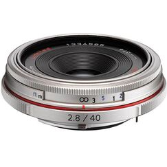 Pentax HD DA 40MM F2.8 LIMITED SLR Silber