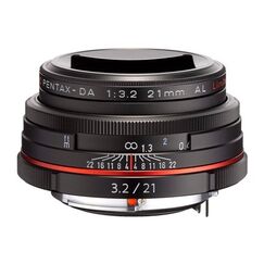 Pentax HD DA 21mm F3.2 AL Limited SLR Weitwinkelobjektiv Schwarz, Farbe: Schwarz