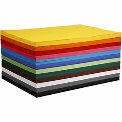 Creativ Company 214290 Kunstdruckpapier Kunstpapier 120 Blätter