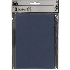 Creativ Company 217014 Briefumschlag C6 (114 x 162 mm) Blau 10 Stück(e)