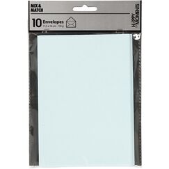 Creativ Company 217018 Briefumschlag C6 (114 x 162 mm) Blau 10 Stück(e)