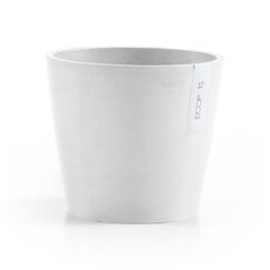 Ecopots Amsterdam Weiß Kunststoff 1 Stück(e)