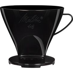 Melitta Kaffeefilter aus Kunststoff 1x6 spülmaschinengeeignet, 2-Tassenzubereitung