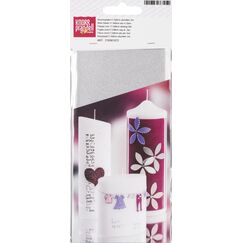 KNORR prandell 218301072 Docht für die Kerzenherstellung Silber 175 mm 2 Stück(e)