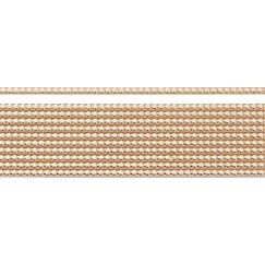 KNORR prandell 218306058 Docht für die Kerzenherstellung Rosa-Goldfarben 200 mm 11 Stück(e)
