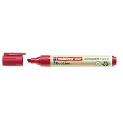 Edding 22 EcoLine Permanent-Marker Meißel Rot