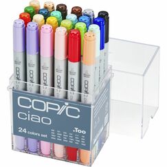 Copic Ciao 24 Set Marker 24 Stück(e) Meißel-/Bürstenspitze Mehrfarbig