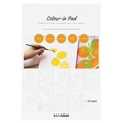 Creativ Company 221150 Kunstdruckpapier Kunstdruckpapierblock 20 Blätter