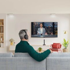 Hama 00221848 Kopfhörer & Headset Verkabelt & Kabellos Kopfband TV Bluetooth Schwarz