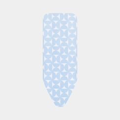 Brabantia 221903 Bügelbrettbezug Bügelbrettabdeckung Blau, Weiß