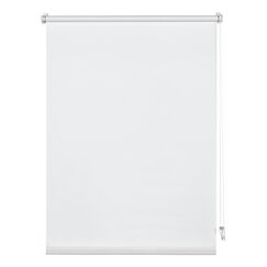 Gardinia Home Decor 23-1014 Jalousien/Rollos Manuell Fest Rollo Durchscheinend, Weiß, Farbe: Durchscheinend, Weiß