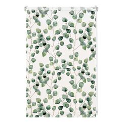 Gardinia Home Decor 23-1149 Jalousien/Rollos Manuell Slatted Rollo Grün, Weiß
