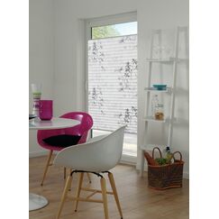 Gardinia Home Decor 23-2180 Jalousien/Rollos Manuell Slatted Plissee-Rollo Grau