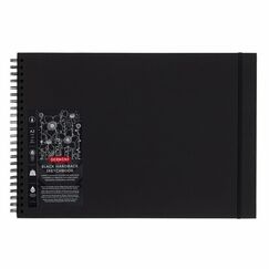 Derwent 2300381 Notizbuch A3 40 Blätter Schwarz