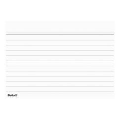 Biella 23053000U Karteikarte Weiß 100 Stück(e)