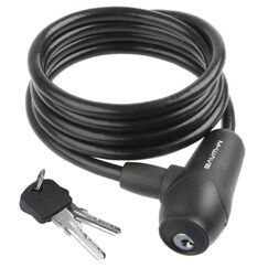 M-Wave 231010 Fahrradschloss Schwarz 1500 mm Kabelschloss