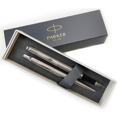 Parker 2093258 Stifte-Set Schwarz, Silber 2 Stück(e)
