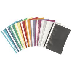 Durable 2573-04 Präsentations-Mappe Polypropylen (PP) Transparent, Gelb
