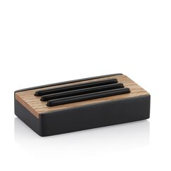 Kela 23686 Seifenhalter Schwarz