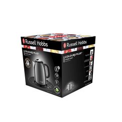 Russell Hobbs 24993-70 Wasserkocher 1 l Schwarz, Grau