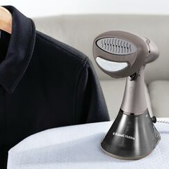 Russell Hobbs 28040-56 Kleidungsdampfglätter Tragbare Dampfbürste 0,2 l 1800 W Braun, Chrom
