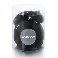 Balthasar 240830.023 Wachskerze Rund Schwarz 8 Stück(e)