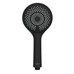 WENKO 24924100 Duschkopf Handduschbrause mit Kopf Schwarz