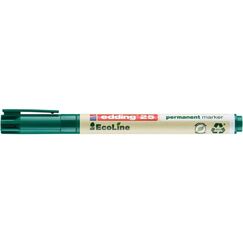 Edding 25 EcoLine Permanent-Marker Rundspitze Grün
