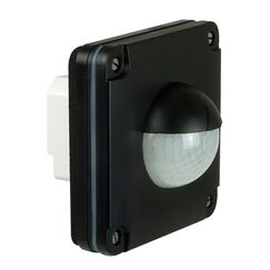 Niko Swiss Garde 300 Passiver Infrarot-Sensor (PIR) Kabelgebunden Wand Schwarz, Weiß