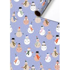 Stewo Geschenkpapier „Ala“ | 70 cm × 2 m, 80 g/m², hellblau