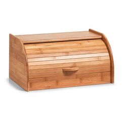 Zeller Present 25347 Brotkasten Rechteckig Natürlich/Natur Bambus