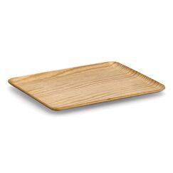 Zeller Present 25652 Serviertablett Klassisches Serviertablett Rechteck Holz